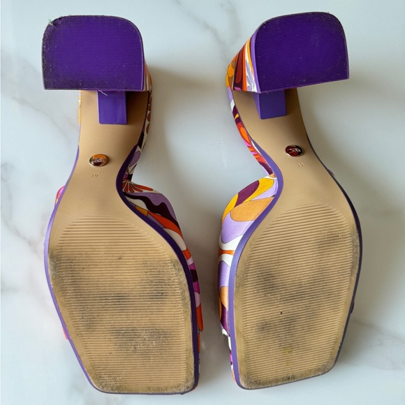 Zara paisley block heel - Picture 7 of 8